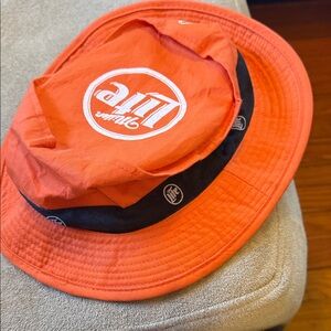 Vintage Orioles bucket hat, Miller light